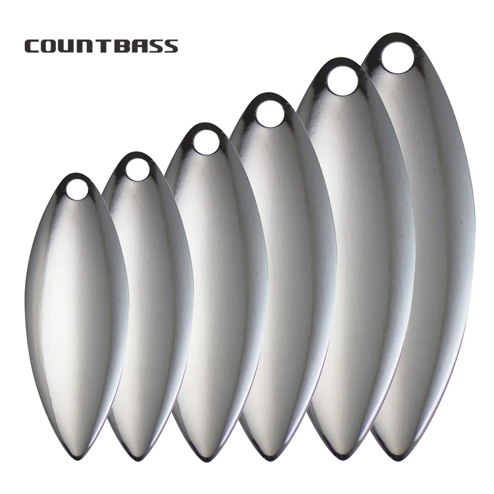 Fishing Lure Blade Bait - Countbass 50 szt. Nikielowe Stalowe Ostrza