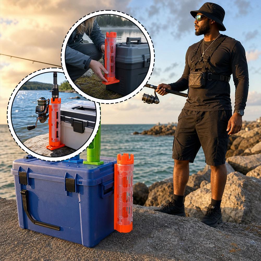 Fishing Lure Accessories - Uchwyt na wędkę, odłączany, wykonany z