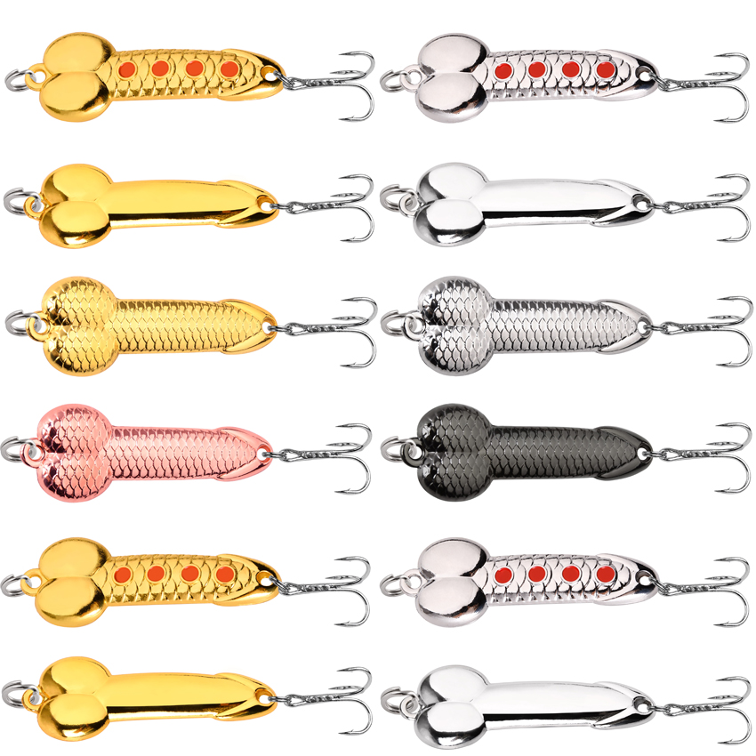 Fishing Lure Spoon - 12Pcs Spoon Fishing Lures Set Metal