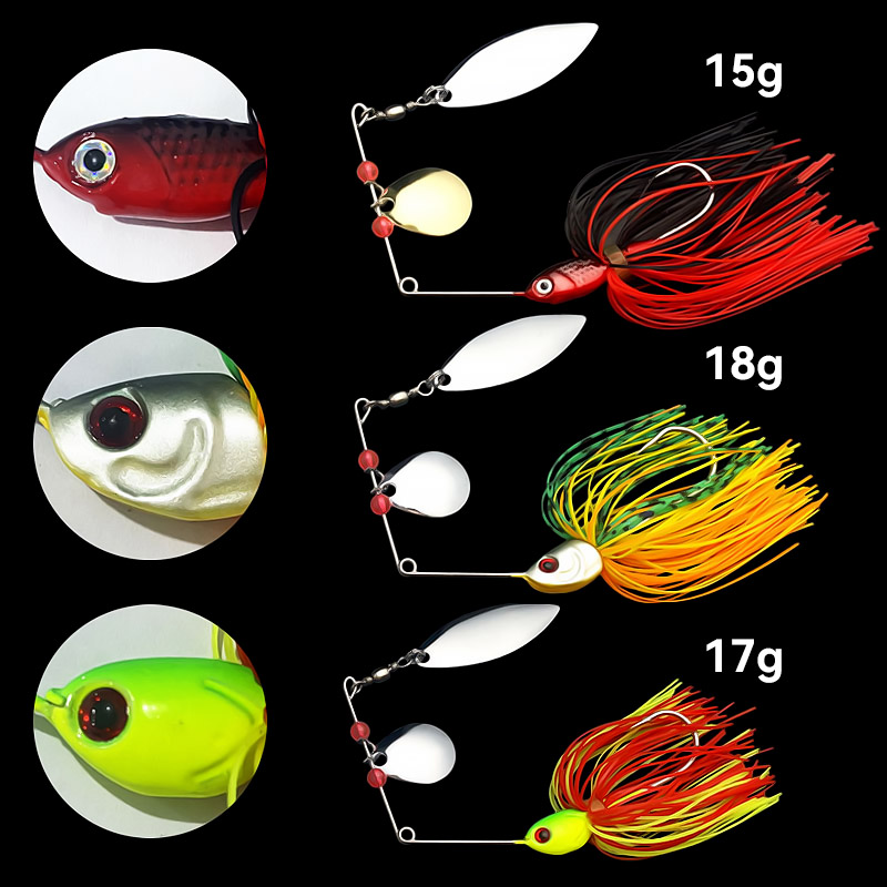 Bazooka 15g 18g Spinnerbait Fi – Fishing Lure Jerkbait recenzja i cena