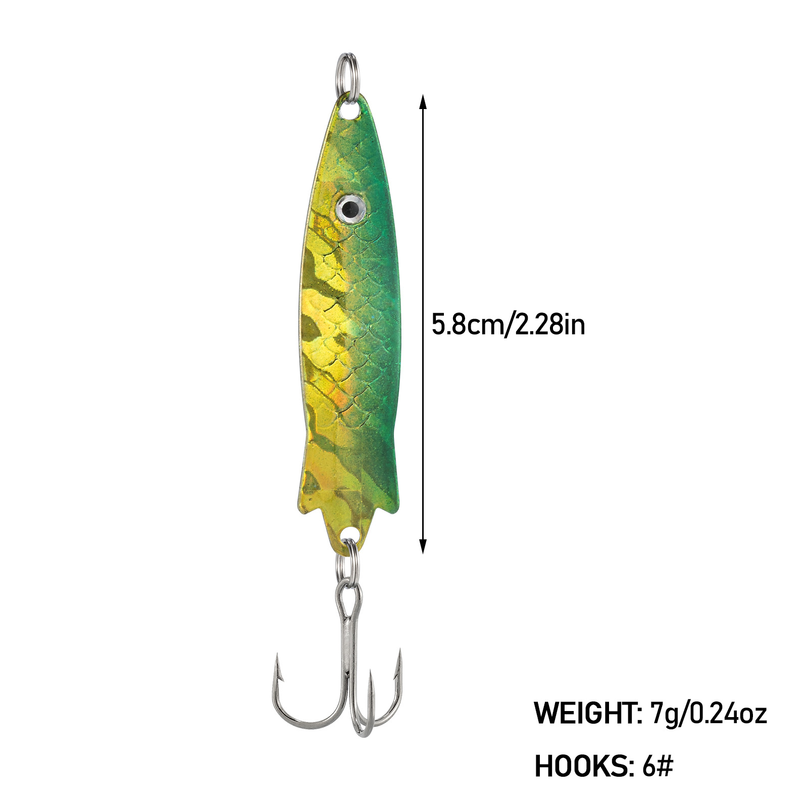 7g łyżki do Jig metalowy przyn – Fishing Lure Spinnerbait recenzja i cena